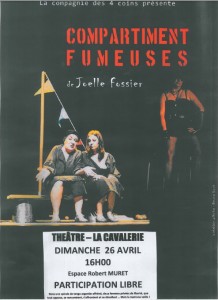 affiche compartiment fumeuse